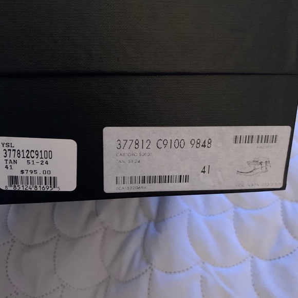 Saint Laurent -moccasin style shoes - Picture 5 of 5